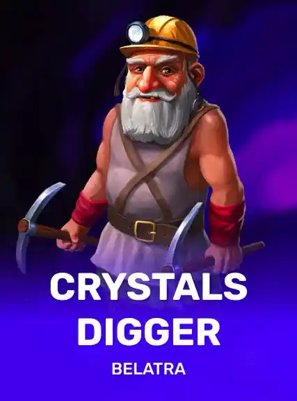 Crystals Digger game tile