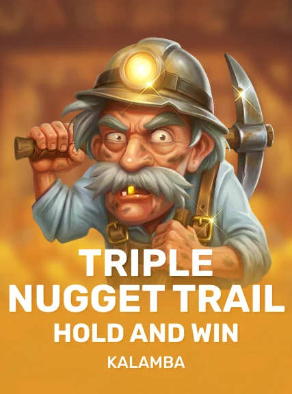 Triple Nugget Trail Hold and Win game tile