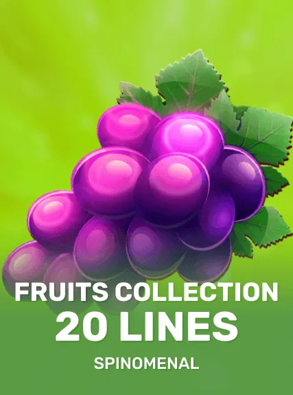 Fruits Collection 20 Lines game tile